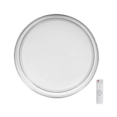 ไฟเพดาน LED STARLIGHT 04-SL-8521-500 74 วัตต์ DAYLIGHT/COOL WHITE/WARMWHITE 19 นิ้ว สีขาว/ดำ_0