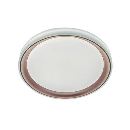 ไฟเพดาน LED STARLIGHT 04-CL-20369-BR 65 วัตต์ DAYLIGHT/COOL WHITE/WARMWHITE 19 นิ้ว สีขาว/น้ำตาล_1