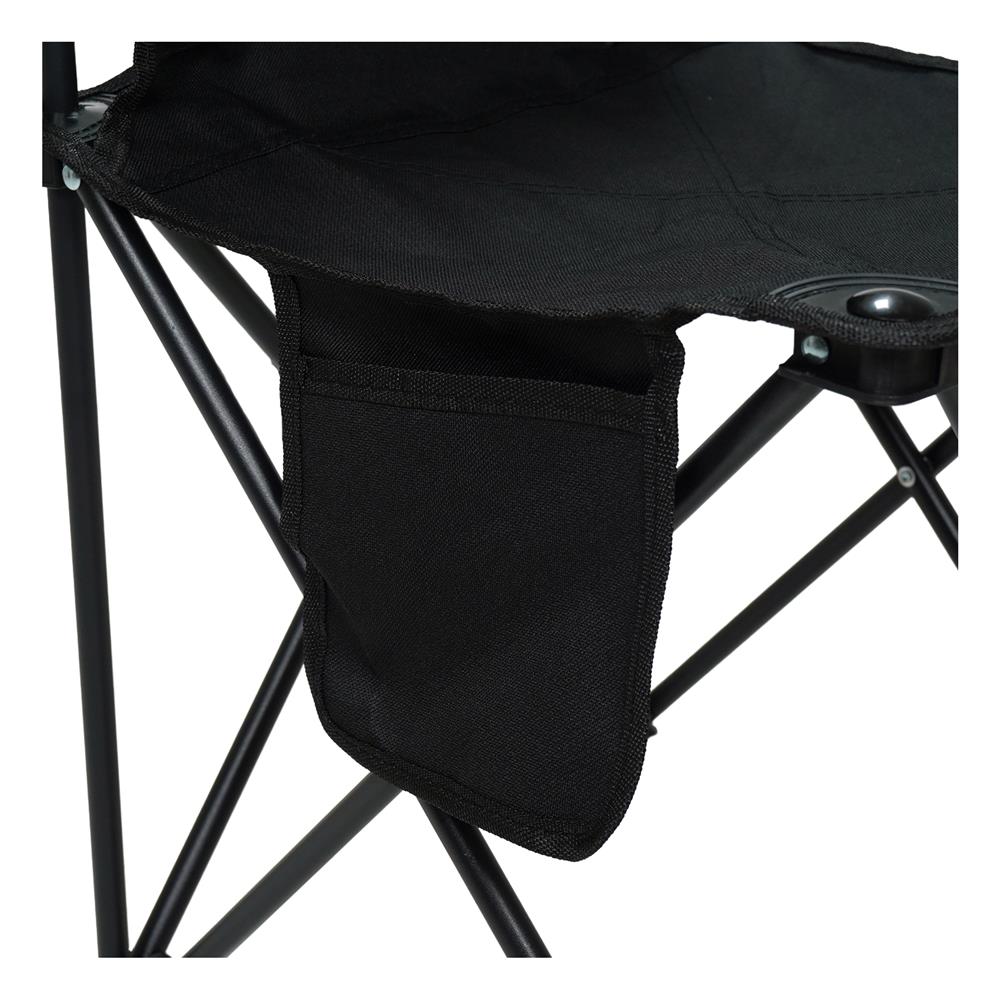 เก้าอี้แคมป์ปิ้ง SPRING XPLOR 40x65 ซม. สีดำ