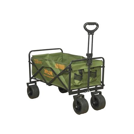 รถเข็นแคมป์ปิ้ง SPRING XPLOR 100 ซม. สีเขียว_0