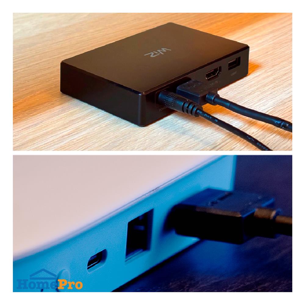 ไฟเส้น LED WIZ RGBIC TV SYNC BOX 13 วัตต์ 75-85 นิ้ว