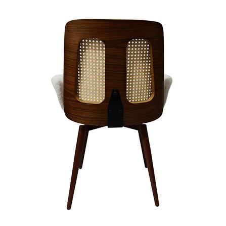 เก้าอี้ทานข้าวหมุนได้ FURDINI LILOA สีเบจ_3