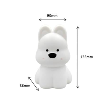 ไฟตั้งโต๊ะ LED CARINI PUPPY 1.4 วัตต์ สีขาว_2