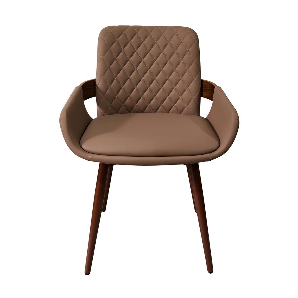 เก้าอี้ทานข้าวหมุนได้ FURDINI ORIN สีน้ำตาล