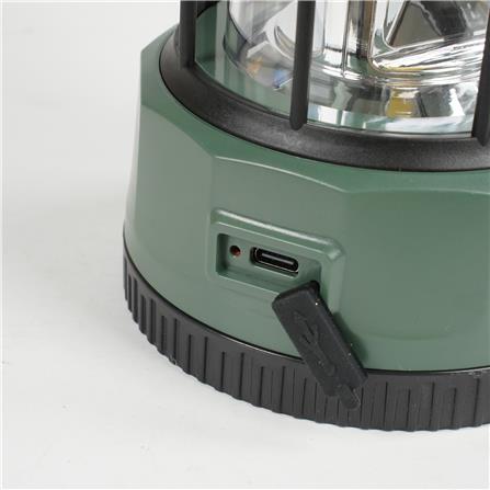 ตะเกียงแคมป์ปิ้ง SPRING SOLAR LED XPLOR สีเขียวเข้ม_3