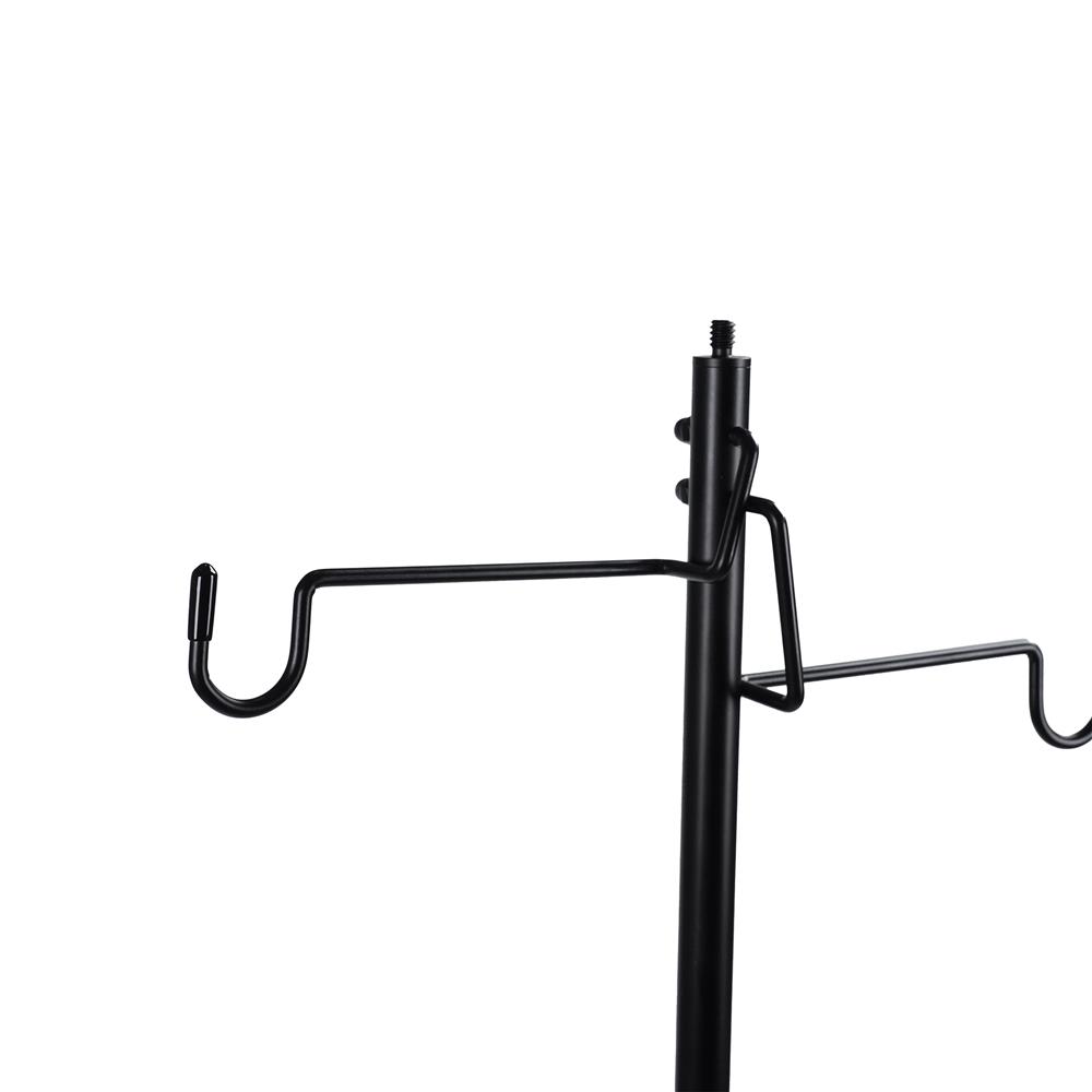 เสาแขวนตะเกียงอเนกประสงค์ SPRING XPLOR สีดำ