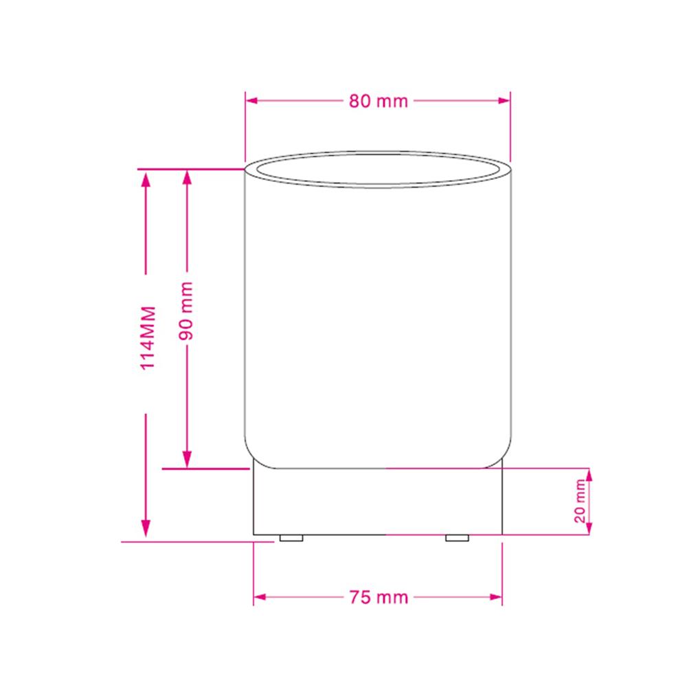 ไฟตั้งโต๊ะ LED CARINI TCW25402-CY 0.4 วัตต์ WARM WHITE สีฟ้า