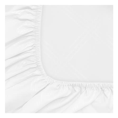 ชุดผ้าปูที่นอน 5 ฟุต (ชุด 6 ชิ้น) PICASSO BASIC ENJOY JASMINE WHITE_3