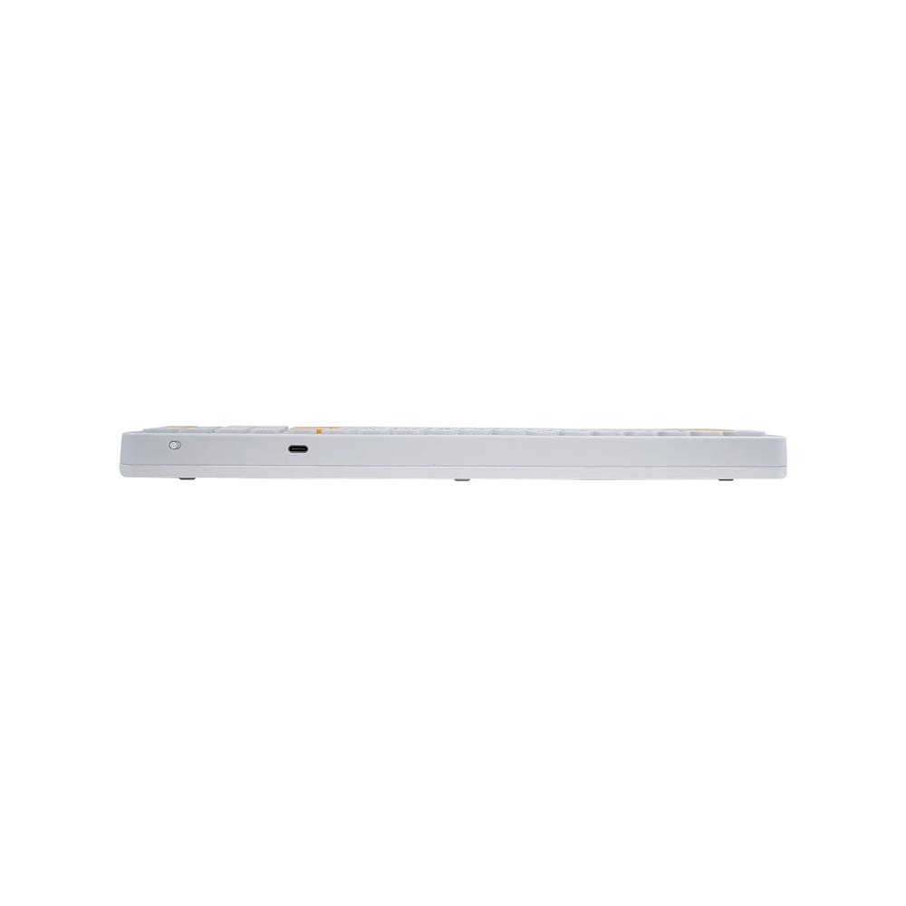 ชุดคีย์บอร์ดและเมาส์ไร้สาย ANITECH SNP-PA814 ลายสนูปปี้ สีขาว