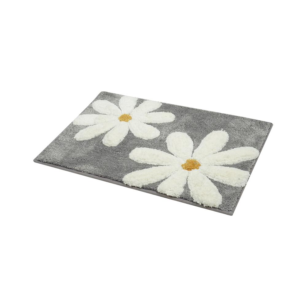 พรม HOME LIVING STYLE DAISY 45X70 ซม. สีเทา