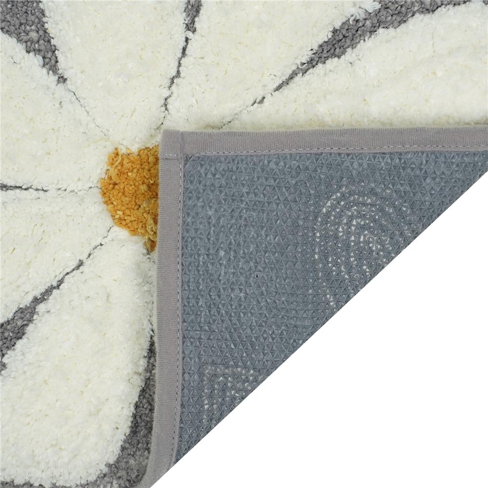 พรม HOME LIVING STYLE DAISY 45X70 ซม. สีเทา