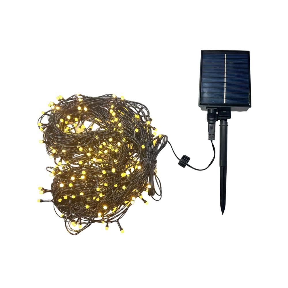 ไฟจัดสวน SOLAR CARINI HM-PJ 0011WW/50M 2.9 วัตต์ วอร์มไวท์ สีดำ