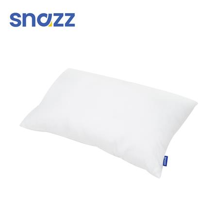 หมอนหนุนสุญญากาศ ใยสังเคราะห์ SNAZZ 19x29 นิ้ว สีขาว_0