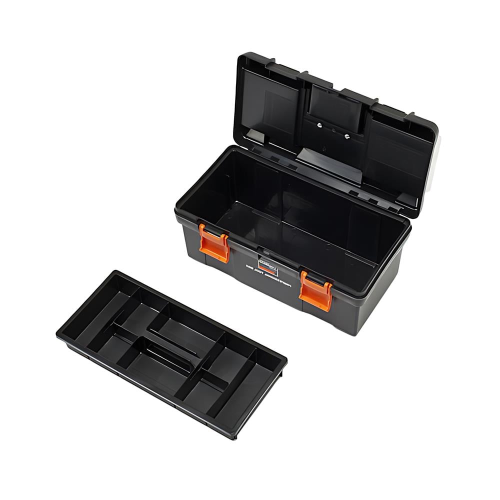 กล่องเครื่องมือพลาสติก TRUSCO TTB-905 สีดำ-ส้ม