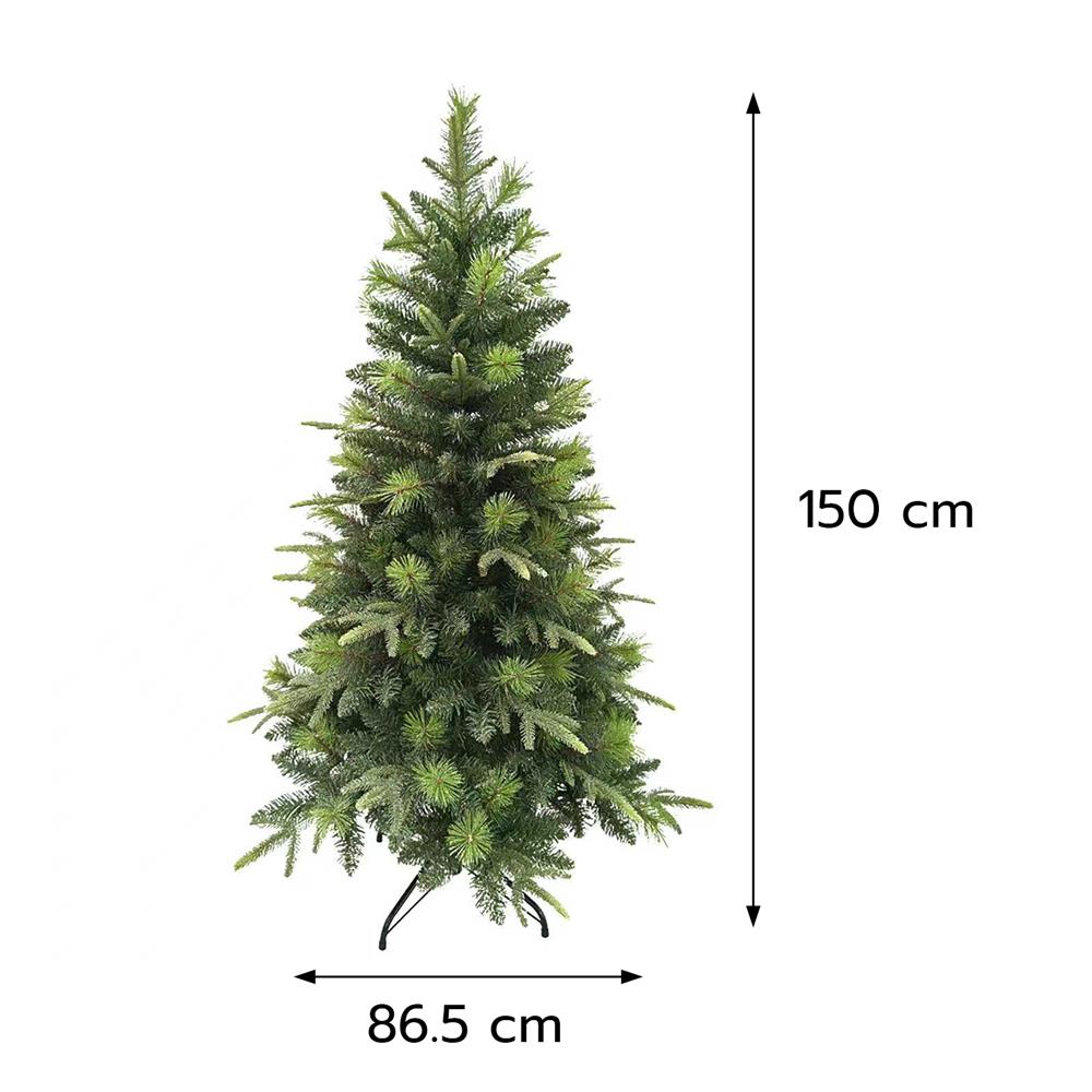 ต้นคริสต์มาส BLUE ICE SNAZZ  5 ฟุต