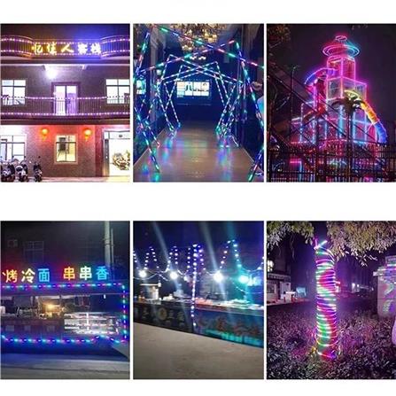 ไฟจัดสวน SOLAR CARINI SP13-10M 288 วัตต์ RGB สีขาว_1