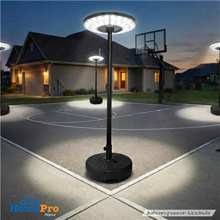 เสาไฟ SOLAR CARINI 1175 2.5 เมตร สีดำ_3