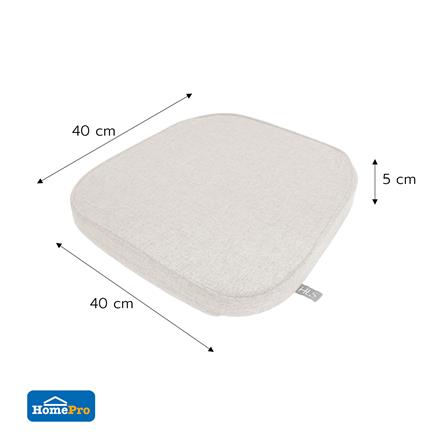 เบาะรองนั่ง HOME LIVING STYLE MASTER 16x16 นิ้ว สีครีม_7