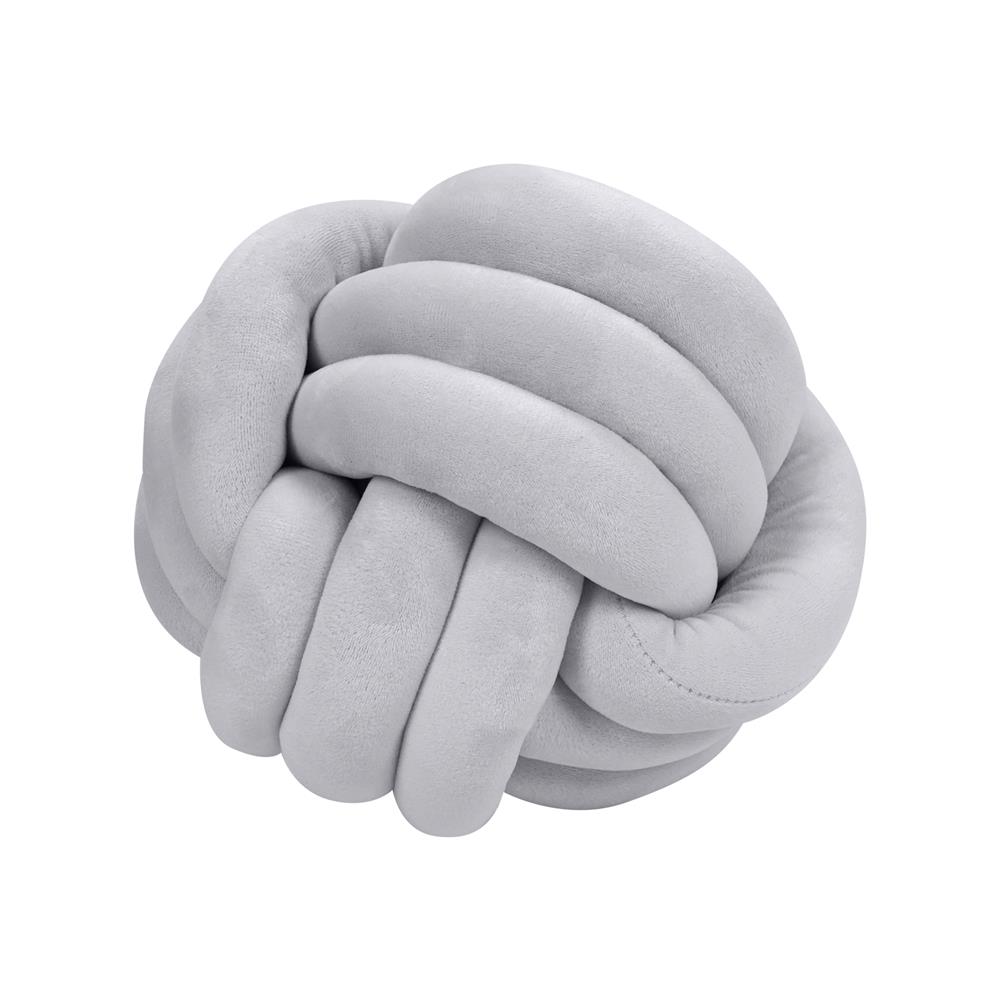 หมอนอิง HOME LIVING STYLE KNOT BALL 10x10 นิ้ว สีเทา