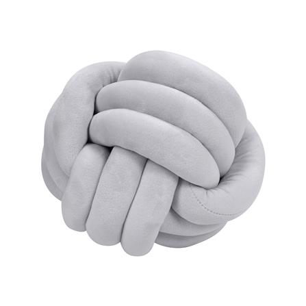 หมอนอิง HOME LIVING STYLE KNOT BALL 10x10 นิ้ว สีเทา_0