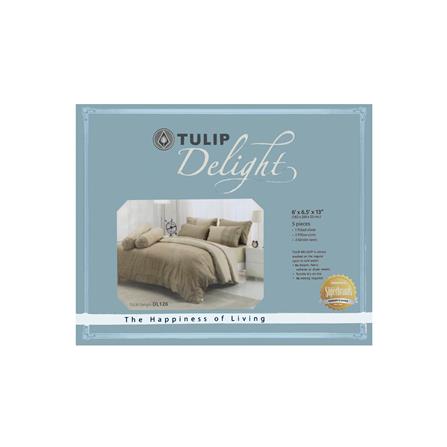 ชุดผ้าปูที่นอน 6 ฟุต (ชุด 5 ชิ้น) TULIP DELIGHT 60012-DL126_3