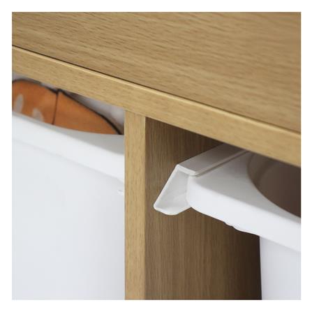 ตู้ลิ้นชักเก็บของ 3 ช่อง FURDINI TORI BOX 96 ซม. สี NATURAL OAK/ขาว_4