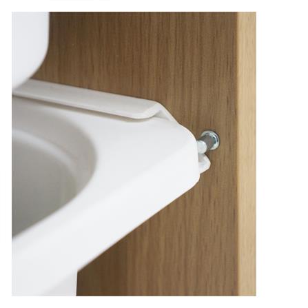 ตู้ลิ้นชักเก็บของ 4 ช่อง FURDINI TORI BOX 33 ซม. สี NATURAL OAK/ขาว_5