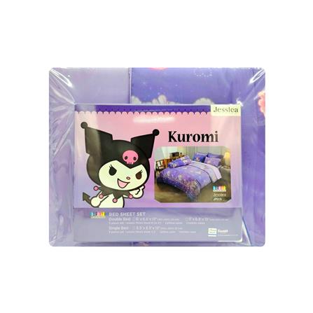 ชุดผ้าปูที่นอน 6 ฟุต (ชุด 6 ชิ้น) JESSICA KUROMI 22065-JP019_3