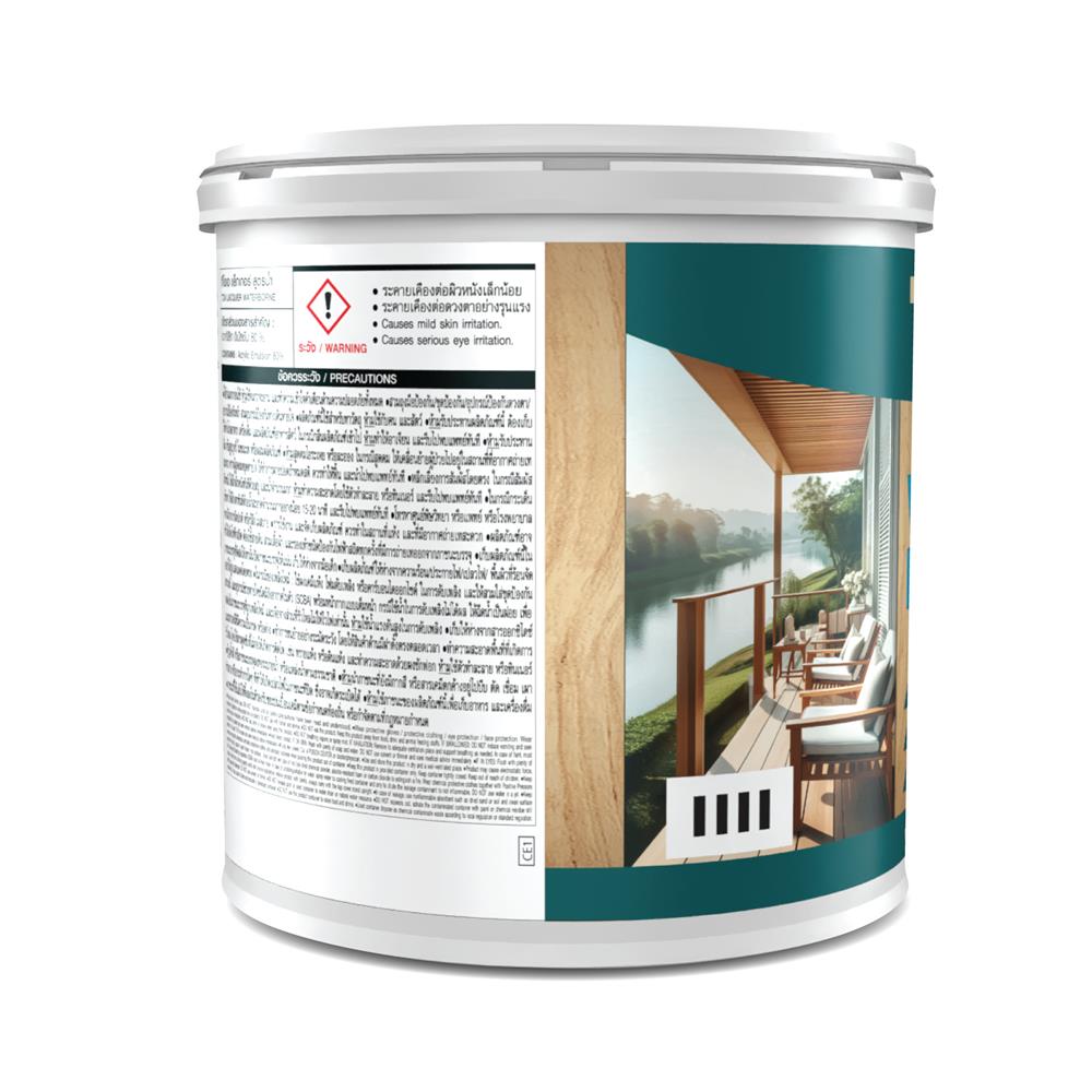 แล็กเกอร์ ชนิดเงา TOA WATER BORNE WT5000 สีใส 1 แกลลอน
