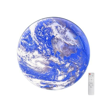 ไฟเพดาน LED STARLIGHT EARTH 72 วัตต์ DAYLIGHT/COOL WHITE/WARM WHITE 19 นิ้ว สีน้ำเงิน_0