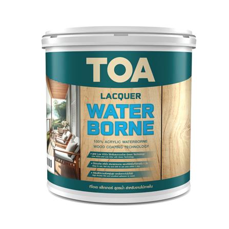 แล็กเกอร์ ชนิดด้าน TOA WATER BORNE WT5000 สีใส 1 แกลลอน_0