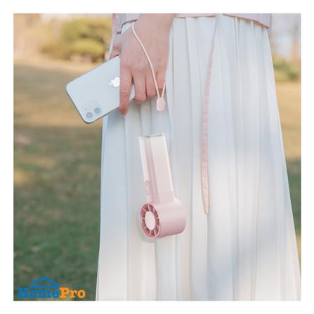 พัดลมพกพา EKONO EK-PTB15 สีชมพู_5