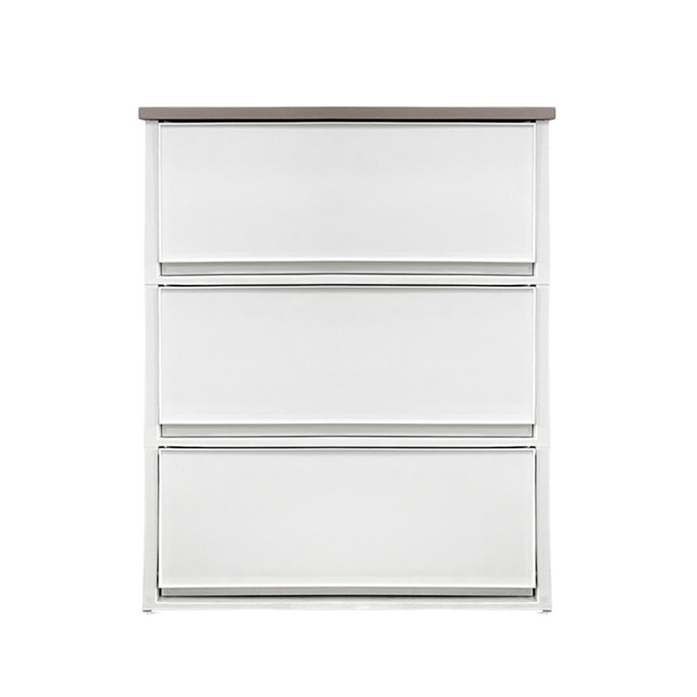ตู้ลิ้นชัก 3 ชั้น STACKO MODULAR 53.5x36.5x68 ซม. สีขาว