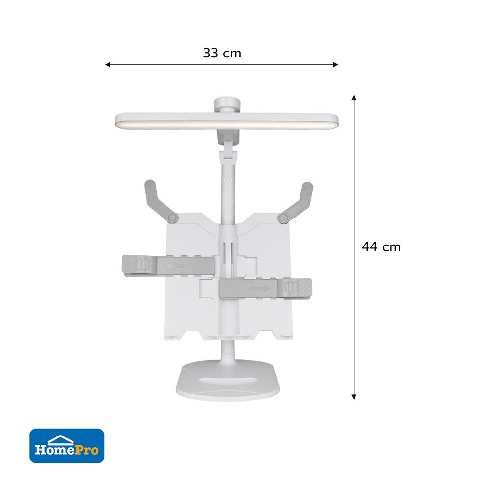 ไฟอ่านหนังสือ LED CARINI MT15-889D 4 วัตต์ DAYLIGHT/COOL WHITE/WARM WHITE สีขาว