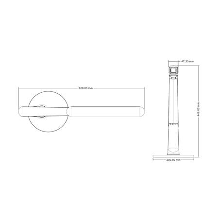 ไฟอ่านหนังสือ LED CARINI LA-K508 10 วัตต์ DAYLIGHT/COOL WHITE/WARM WHITE สีขาว_3