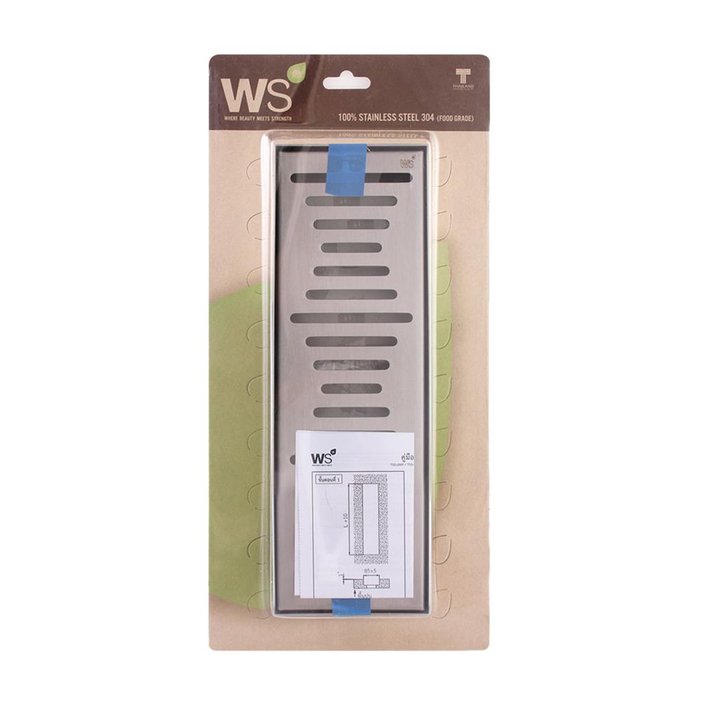 รางน้ำทิ้ง WS TSD-300F 10x30 ซม.