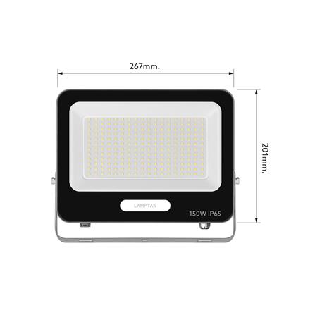 สปอตไลท์ภายนอก LED LAMPTAN FULLUX 150 วัตต์ DAYLIGHT_8