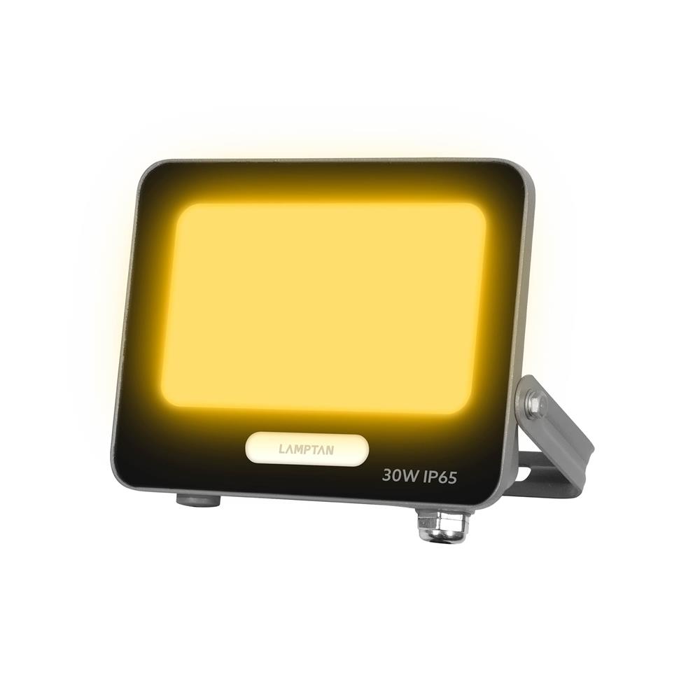 สปอตไลท์ภายนอก LED LAMPTAN FULLUX 30 วัตต์ WARM WHITE