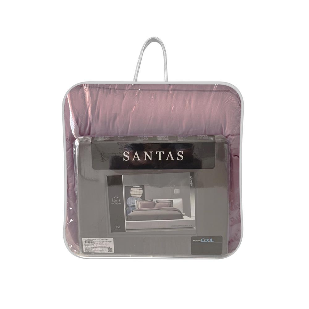 ชุดผ้าปูที่นอน 5 ฟุต (ชุด 7 ชิ้น) SANTAS COTTON USA MORNING MOOD GR