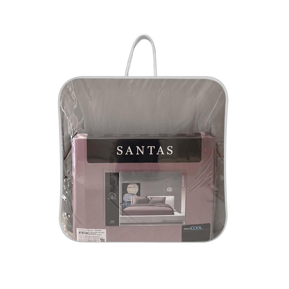 ชุดผ้าปูที่นอน 3.5 ฟุต (ชุด 5 ชิ้น) SANTAS COTTON USA MORNING MOOD PI