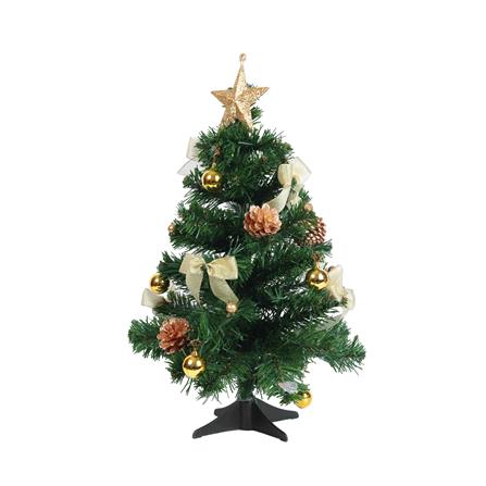 ต้นคริสต์มาส พร้อมของตกแต่งยอดดาวสีทอง SIAMXMAS 1.5 ฟุต_1