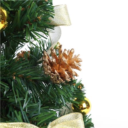 ต้นคริสต์มาส พร้อมของตกแต่งยอดดาวสีทอง SIAMXMAS 1.5 ฟุต_4