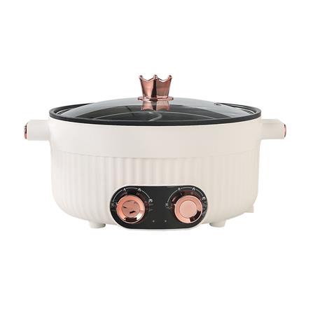 หม้อสุกี้ COMPRO CP-B16 5 ลิตร สีครีม_0