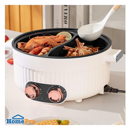 หม้อสุกี้ COMPRO CP-B16 5 ลิตร สีครีม_3