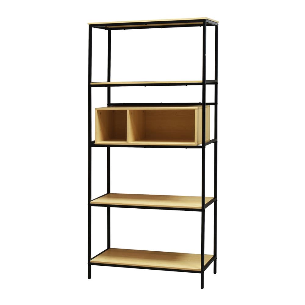 ชั้นวางของ 5 ชั้น FURDINI ZENO 84 ซม. สี NATURAL/ดำ