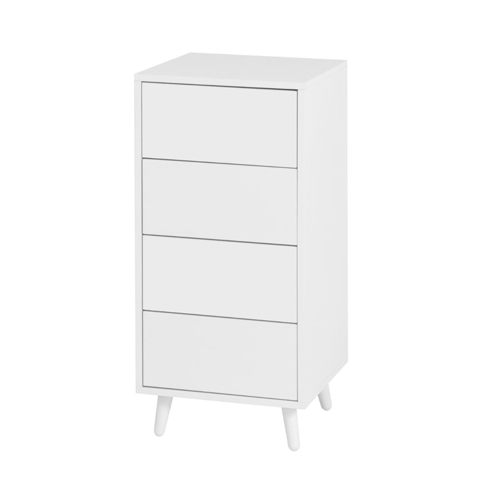 ตู้ลิ้นชัก 4 ลิ้นชัก FURDINI VIVO 40 ซม. สีขาว