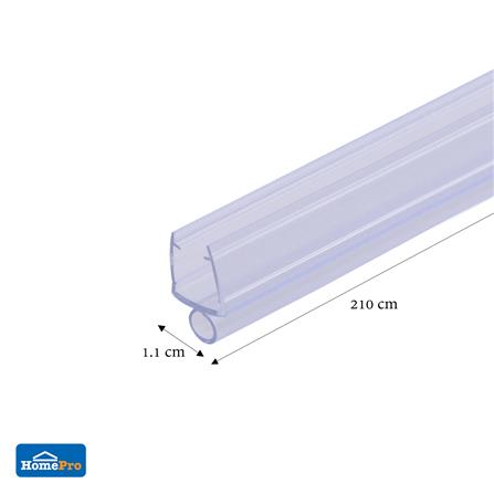 ขอบยางประตูบานเลื่อน MOYA BRPVC-08C-21 8 มม._3