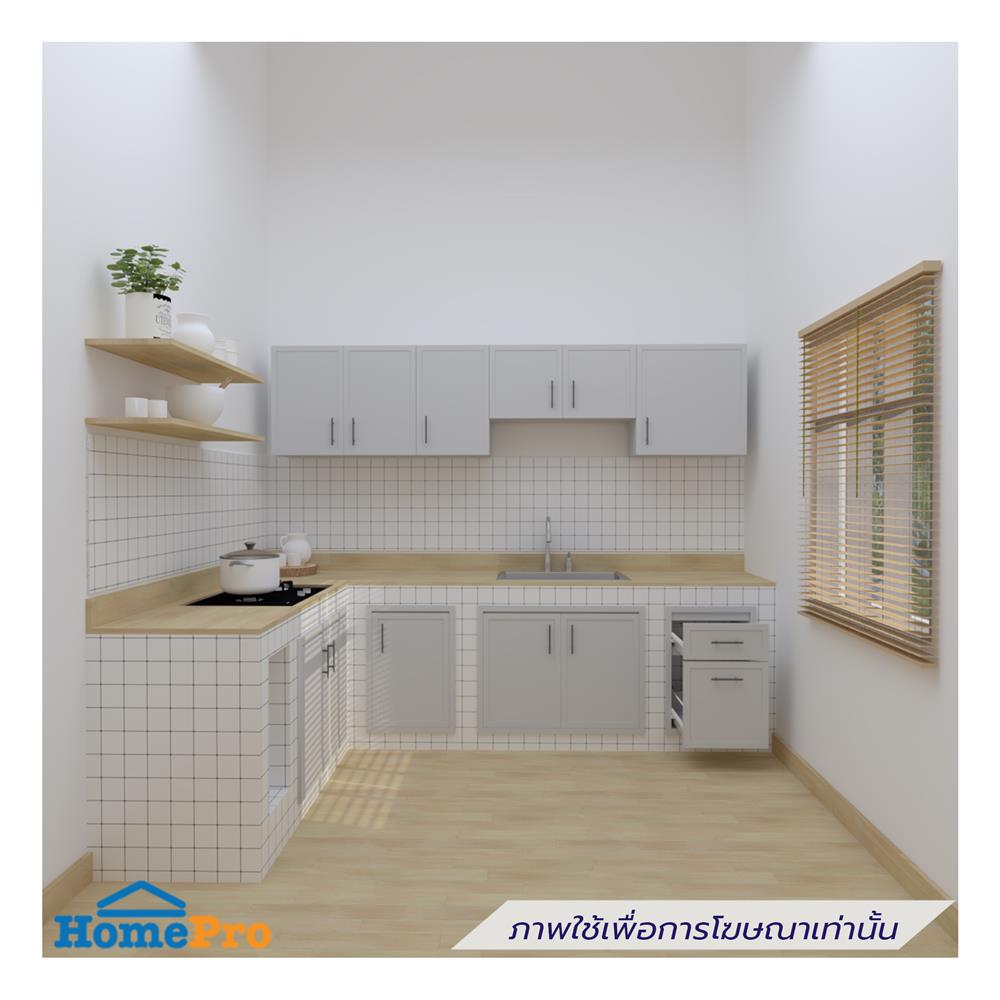 ตู้แขวนคู่ MJ SLIM SHAKER 80x60 ซม. สี ELEGANT GREY