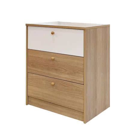 ตู้ลิ้นชัก 3 ลิ้นชัก FURDINI KEPT สี NATURAL OAK/ขาว_0