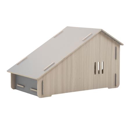 บ้านสัตว์เลี้ยงสโลป DR.CHOICE ROOF SLOPE WINDSOR สีฟ้า_1